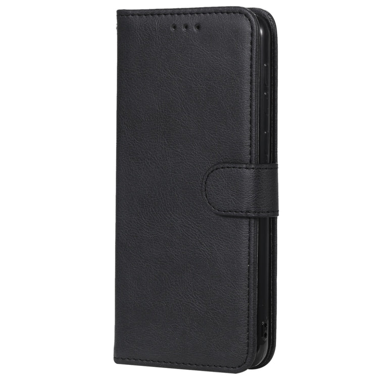 For Huawei nova 5 Solid Color Horizontal Flip Protective Case with Holder & Card Slots & Wallet & Photo Frame & Lanyard