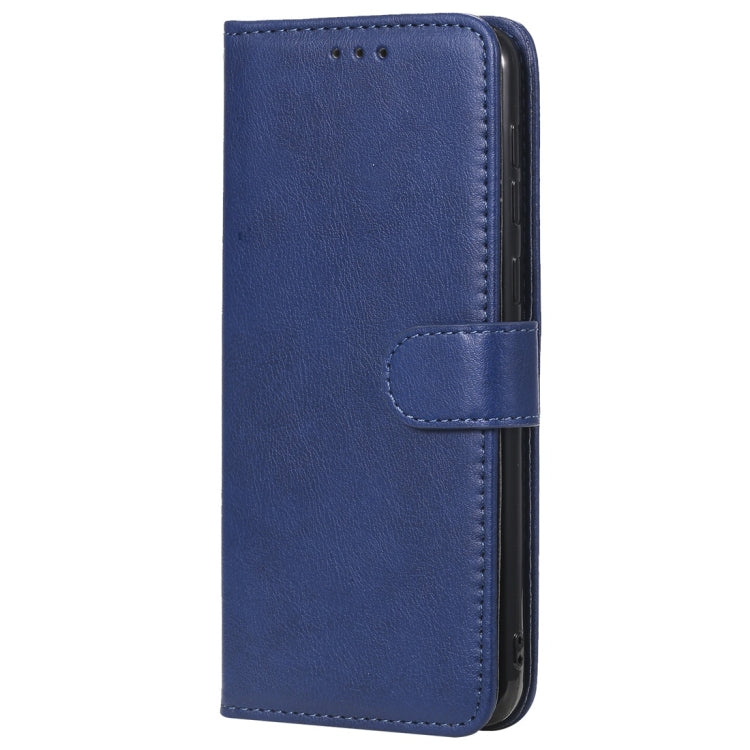 For Huawei nova 5 Solid Color Horizontal Flip Protective Case with Holder & Card Slots & Wallet & Photo Frame & Lanyard