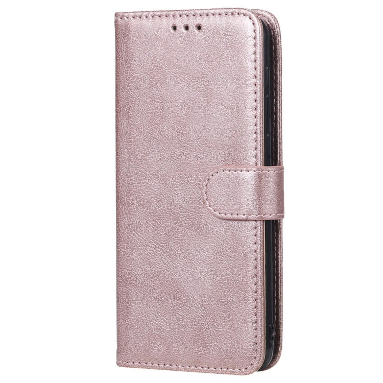 For Huawei nova 5 Solid Color Horizontal Flip Protective Case with Holder & Card Slots & Wallet & Photo Frame & Lanyard