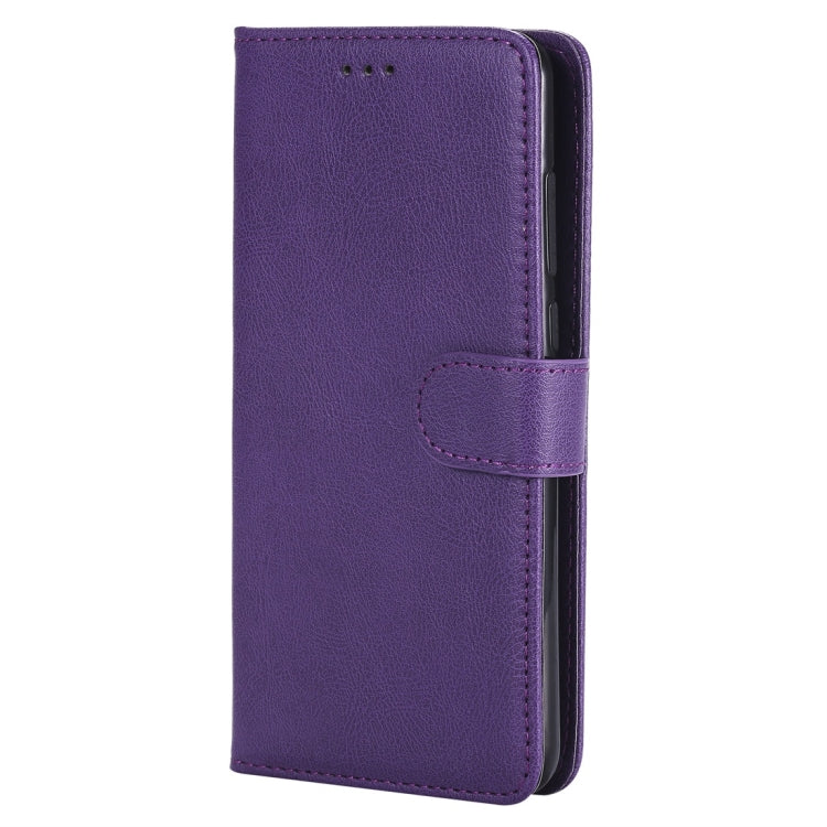 For Huawei P20 Pro Solid Color Horizontal Flip Protective Case with Holder & Card Slots & Wallet & Photo Frame & Lanyard