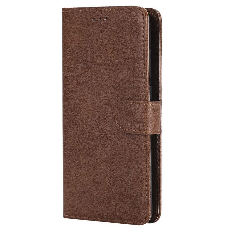 For Huawei P20 Pro Solid Color Horizontal Flip Protective Case with Holder & Card Slots & Wallet & Photo Frame & Lanyard