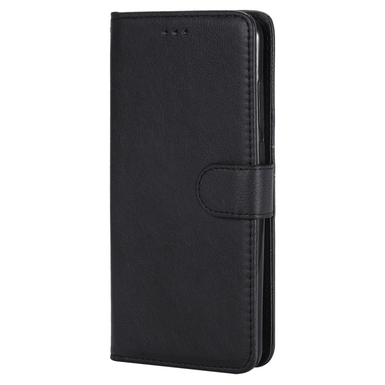 For Huawei P20 Pro Solid Color Horizontal Flip Protective Case with Holder & Card Slots & Wallet & Photo Frame & Lanyard