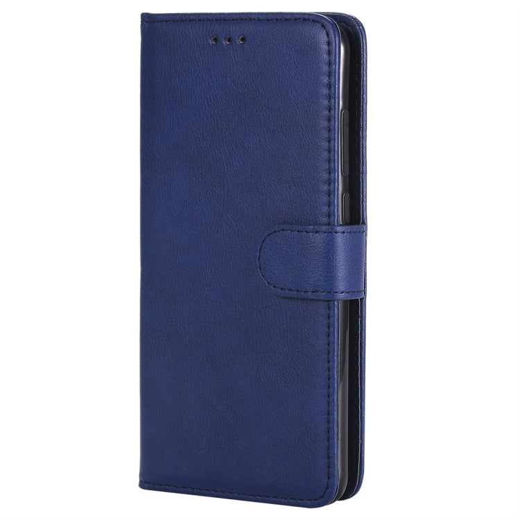 For Huawei P20 Pro Solid Color Horizontal Flip Protective Case with Holder & Card Slots & Wallet & Photo Frame & Lanyard