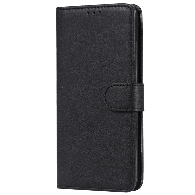 For Huawei P30 Lite / nova 4e Solid Color Horizontal Flip Protective Case with Holder & Card Slots & Wallet & Photo Frame & Lanyard