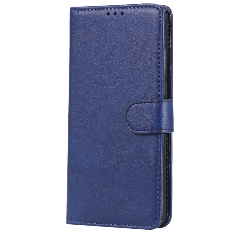 For Huawei P30 Lite / nova 4e Solid Color Horizontal Flip Protective Case with Holder & Card Slots & Wallet & Photo Frame & Lanyard