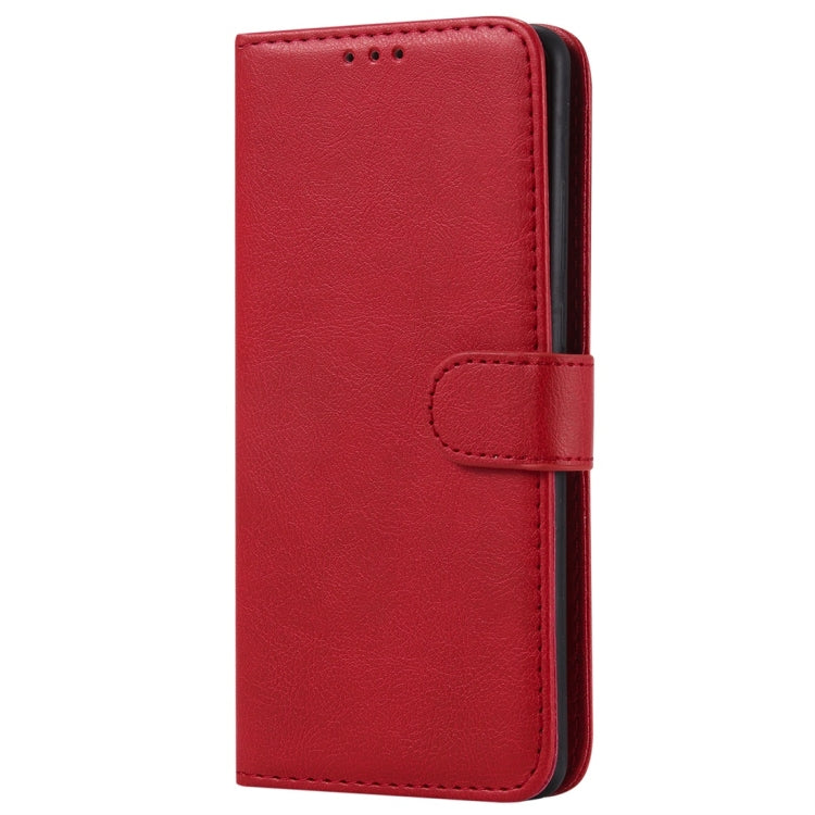 For Huawei P30 Pro Solid Color Horizontal Flip Protective Case with Holder & Card Slots & Wallet & Photo Frame & Lanyard