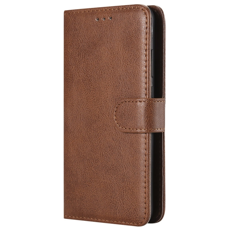 For Huawei P30 Solid Color Horizontal Flip Protective Case with Holder & Card Slots & Wallet & Photo Frame & Lanyard
