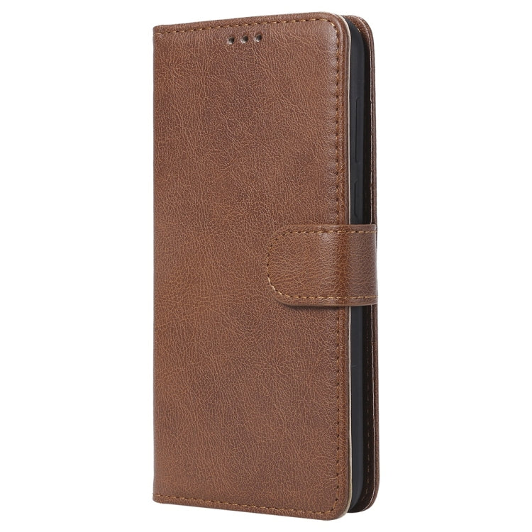 For Huawei Y5 Prime (2018) Solid Color Horizontal Flip Protective Case with Holder & Card Slots & Wallet & Photo Frame & Lanyard