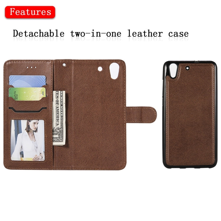 For Huawei Y6 (2019) Solid Color Horizontal Flip Protective Case with Holder & Card Slots & Wallet & Photo Frame & Lanyard