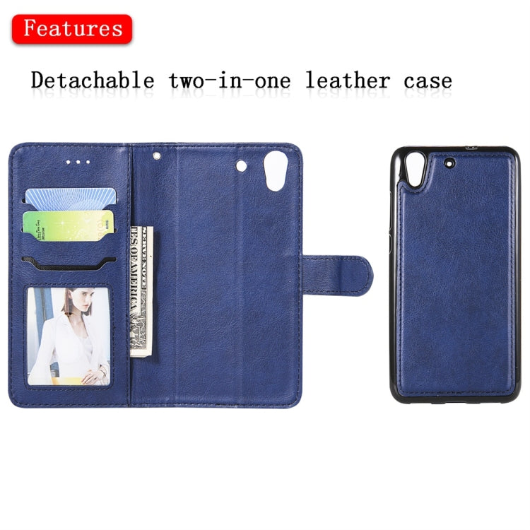 For Huawei Y6 (2019) Solid Color Horizontal Flip Protective Case with Holder & Card Slots & Wallet & Photo Frame & Lanyard