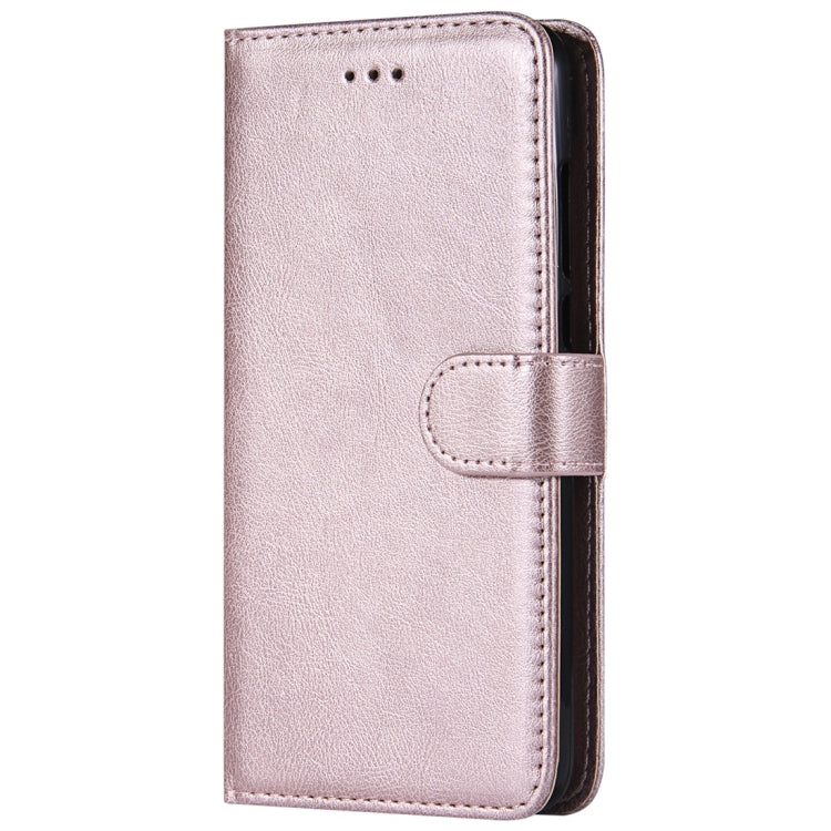 For Huawei Y6 (2019) Solid Color Horizontal Flip Protective Case with Holder & Card Slots & Wallet & Photo Frame & Lanyard