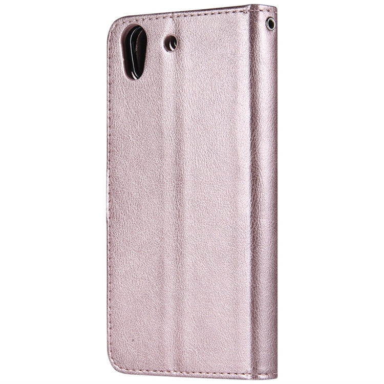For Huawei Y6 (2019) Solid Color Horizontal Flip Protective Case with Holder & Card Slots & Wallet & Photo Frame & Lanyard