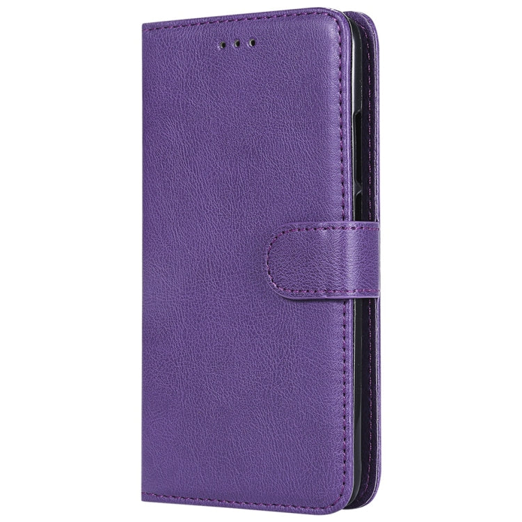 For Huawei Y7 Prime Solid Color Horizontal Flip Protective Case with Holder & Card Slots & Wallet & Photo Frame & Lanyard