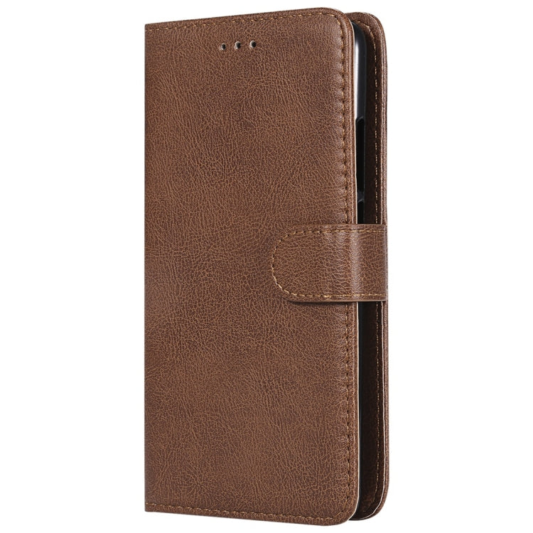 For Huawei Y7 Prime Solid Color Horizontal Flip Protective Case with Holder & Card Slots & Wallet & Photo Frame & Lanyard