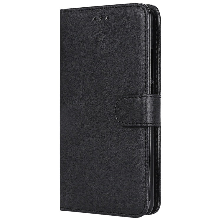 For Huawei Y7 Prime Solid Color Horizontal Flip Protective Case with Holder & Card Slots & Wallet & Photo Frame & Lanyard