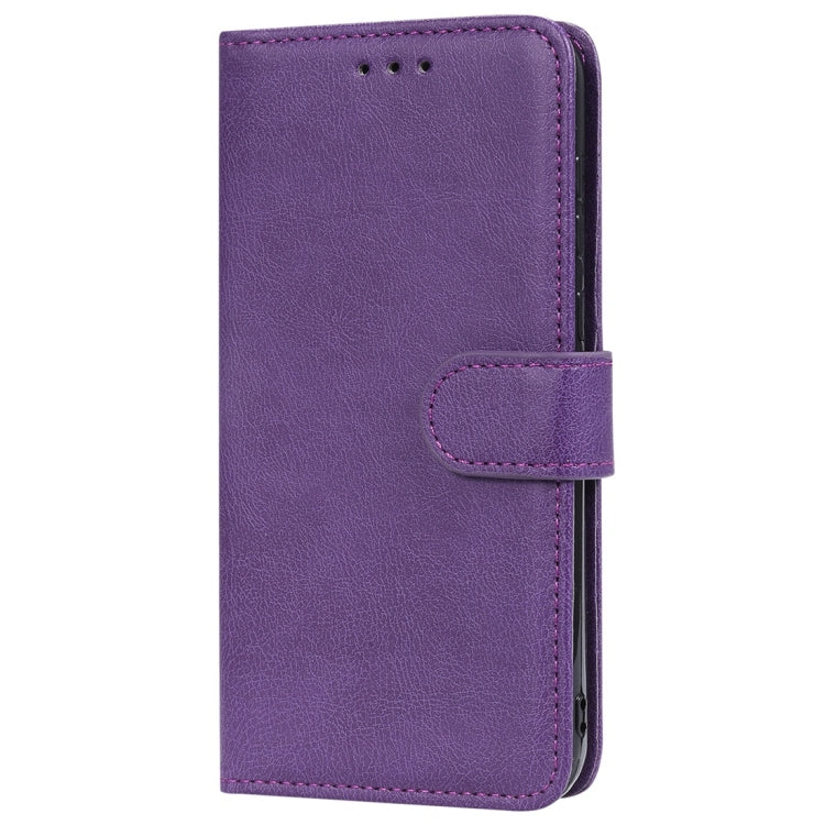 For Huawei Honor 8s / Y5 (2019) Solid Color Horizontal Flip Protective Case with Holder & Card Slots & Wallet & Photo Frame & Lanyard