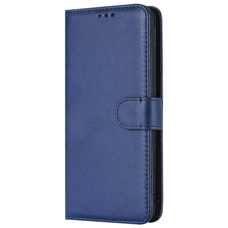 For Huawei Honor 8X Solid Color Horizontal Flip Protective Case with Holder & Card Slots & Wallet & Photo Frame & Lanyard