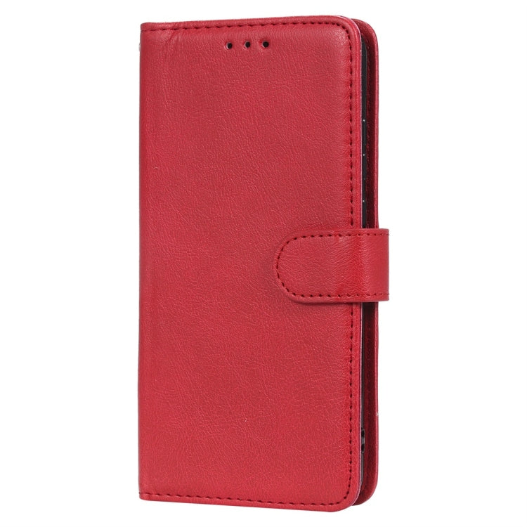 For Huawei Honor 10i Solid Color Horizontal Flip Protective Case with Holder & Card Slots & Wallet & Photo Frame & Lanyard