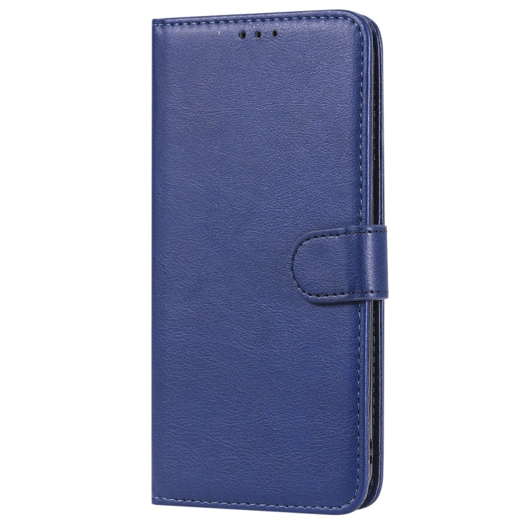For Huawei Honor 8A / Y6 (2019) Solid Color Horizontal Flip Protective Case with Holder & Card Slots & Wallet & Photo Frame & Lanyard