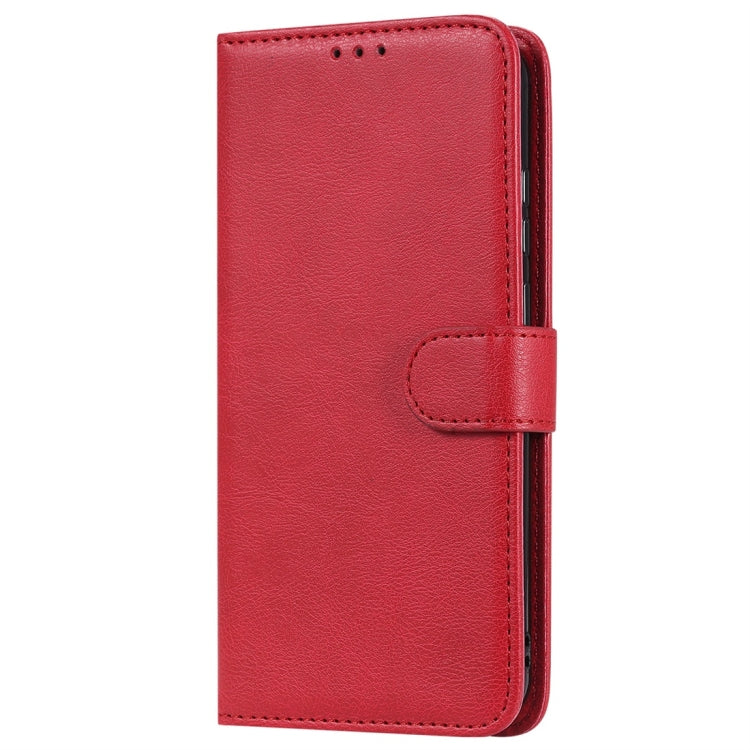For Huawei Honor 8A / Y6 (2019) Solid Color Horizontal Flip Protective Case with Holder & Card Slots & Wallet & Photo Frame & Lanyard