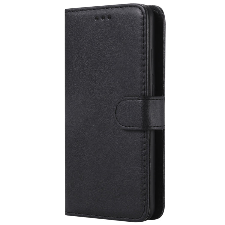 For Huawei Honor 10 Lite Solid Color Horizontal Flip Protective Case with Holder & Card Slots & Wallet & Photo Frame & Lanyard