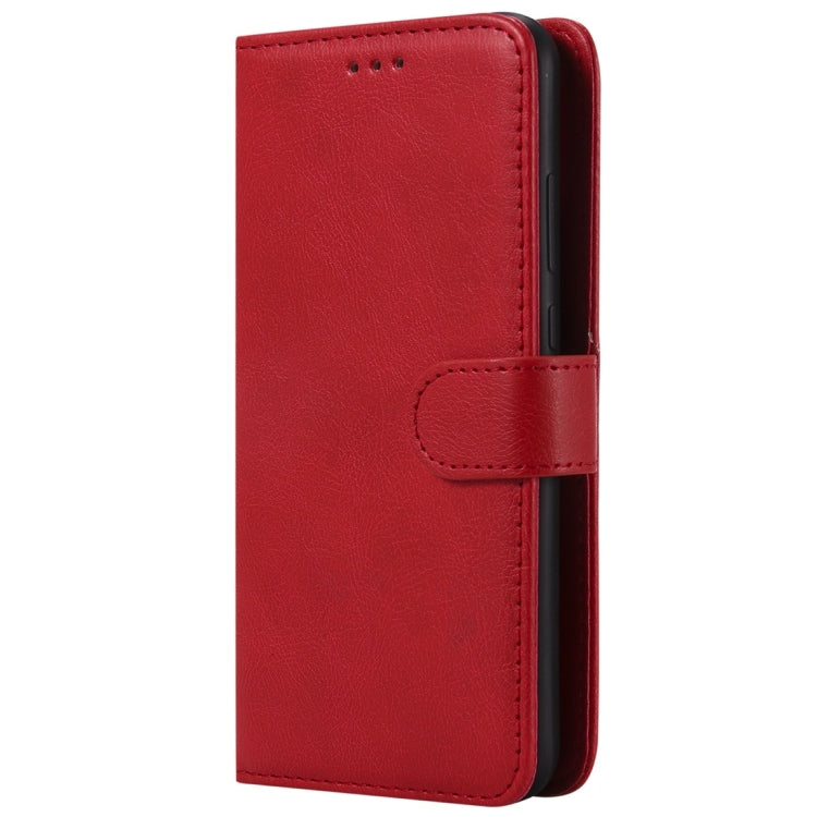 For Huawei Honor 10 Lite Solid Color Horizontal Flip Protective Case with Holder & Card Slots & Wallet & Photo Frame & Lanyard
