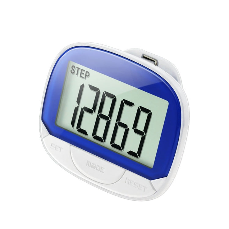 CR864 Multi-function LCD Large Screen 2D Pedometer with Back Buckle
