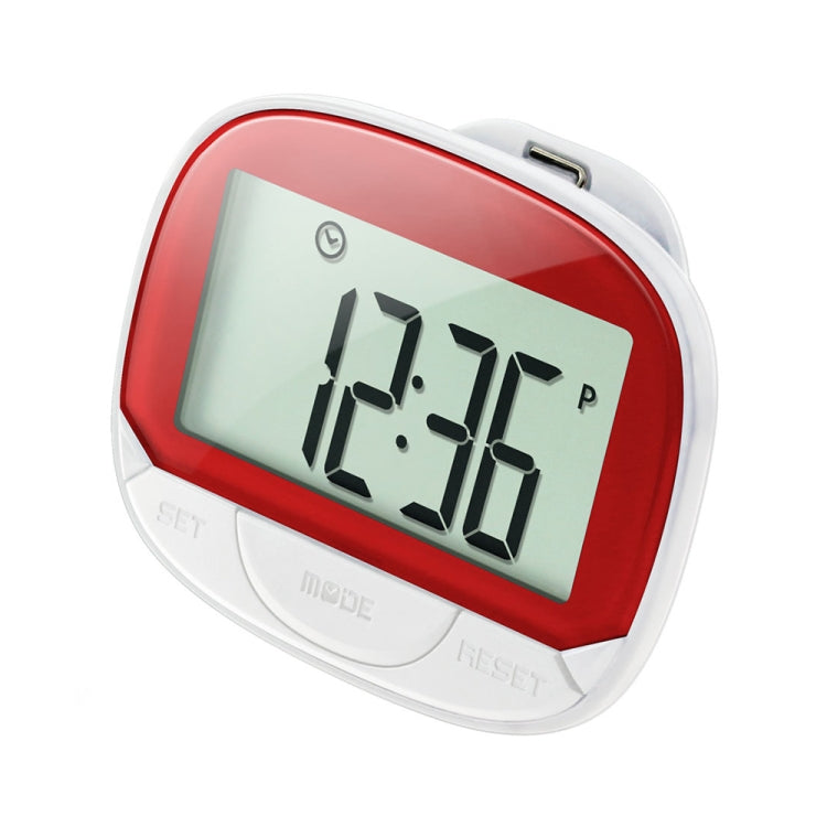 CR864 Multi-function LCD Large Screen 2D Pedometer with Back Buckle