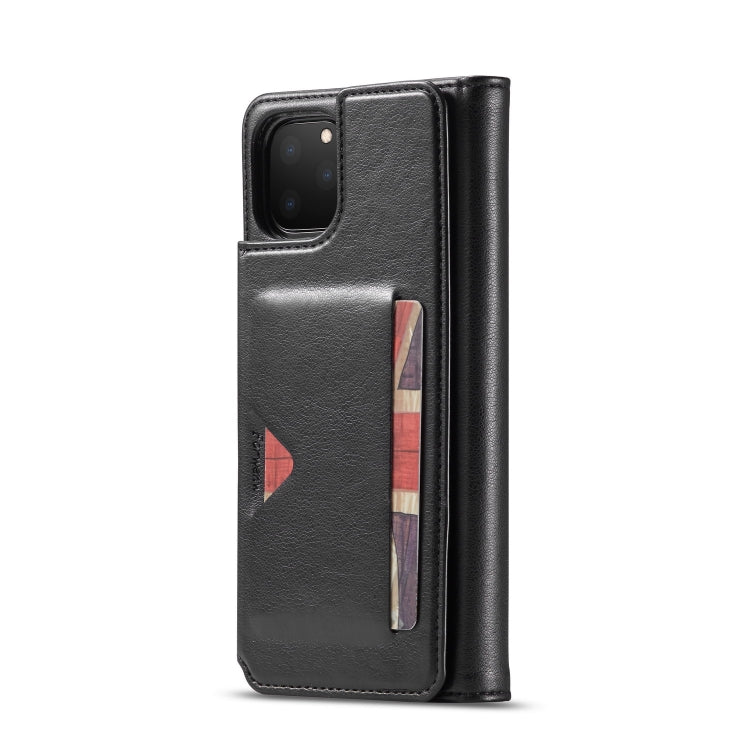 For iPhone 11 Pro Max Forwenw Multi-card Series Horizontal Flip PU Leather Case with Holder & Card Slots & Wallet