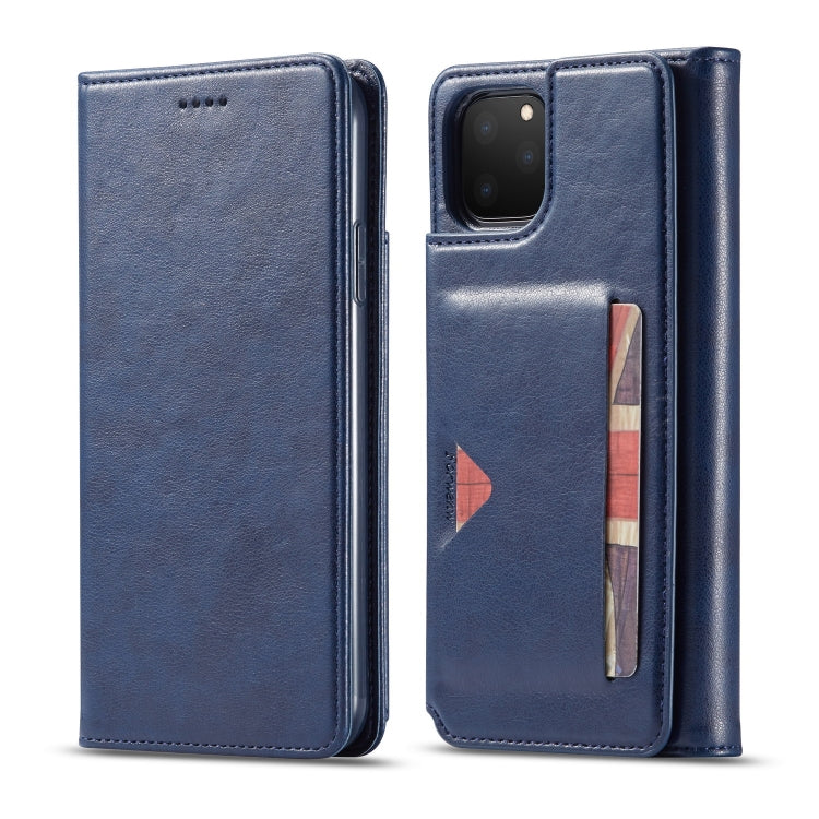 For iPhone 11 Pro Max Forwenw Multi-card Series Horizontal Flip PU Leather Case with Holder & Card Slots & Wallet