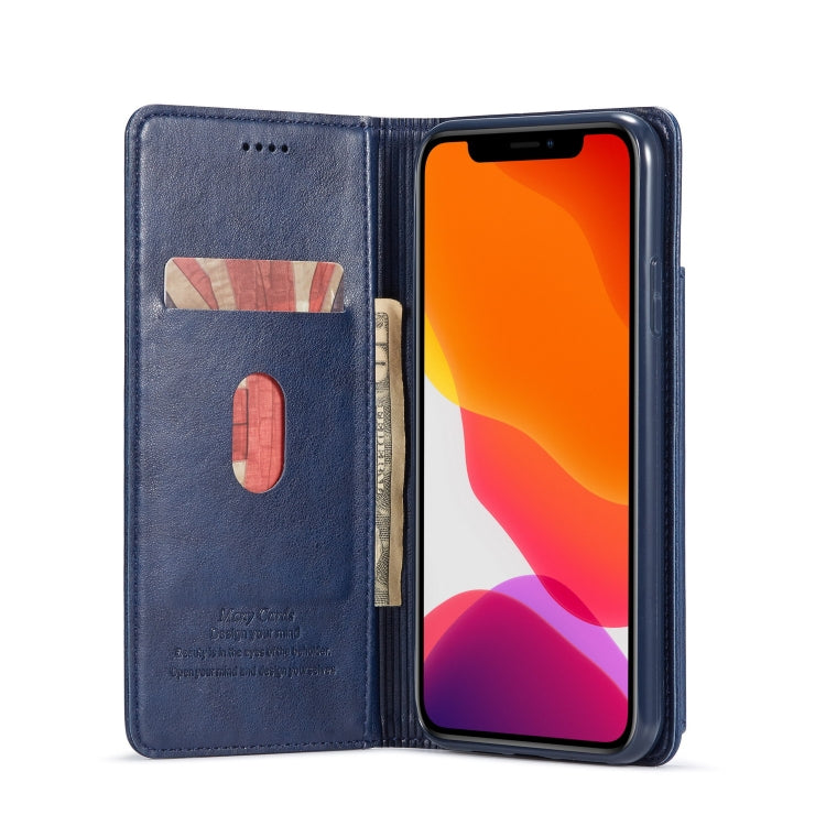 For iPhone 11 Pro Max Forwenw Multi-card Series Horizontal Flip PU Leather Case with Holder & Card Slots & Wallet
