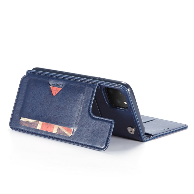 For iPhone 11 Pro Max Forwenw Multi-card Series Horizontal Flip PU Leather Case with Holder & Card Slots & Wallet