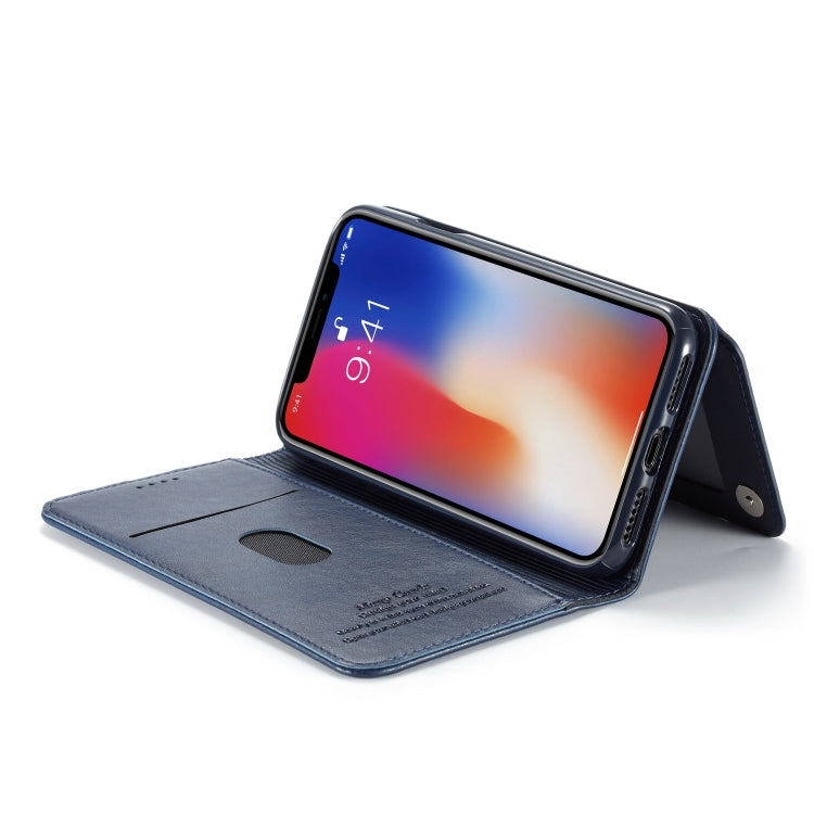 For iPhone X / XS Forwenw Multi-card Series Horizontal Flip PU Leather Case with Holder & Card Slots & Wallet