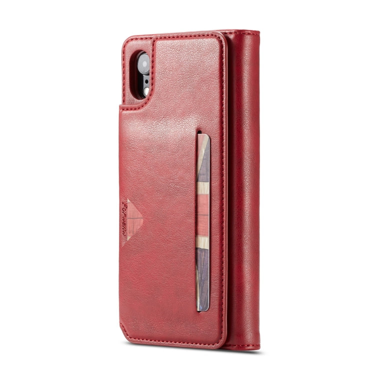 For iPhone XR Forwenw Multi-card Series Horizontal Flip PU Leather Case with Holder & Card Slots & Wallet