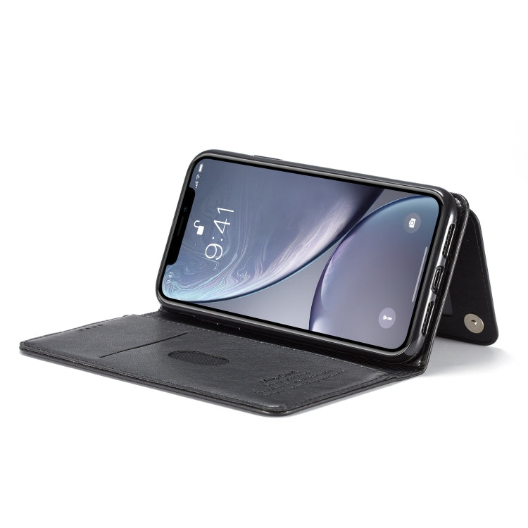 For iPhone XR Forwenw Multi-card Series Horizontal Flip PU Leather Case with Holder & Card Slots & Wallet