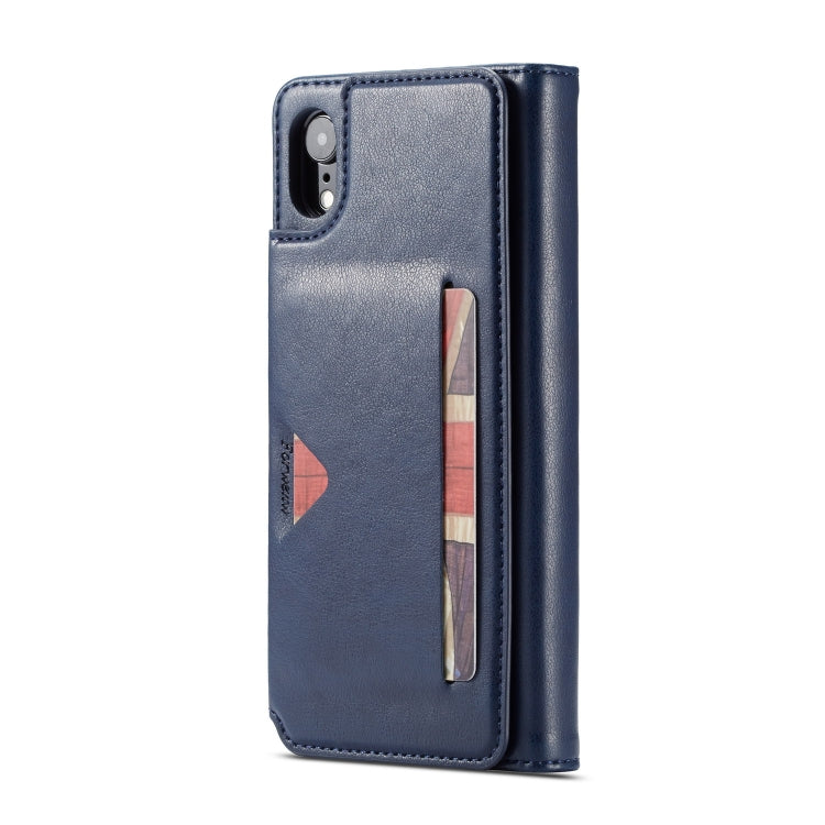 For iPhone XR Forwenw Multi-card Series Horizontal Flip PU Leather Case with Holder & Card Slots & Wallet