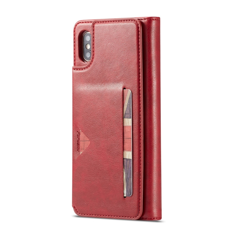 For iPhone XS Max Forwenw Multi-card Series Horizontal Flip PU Leather Case with Holder & Card Slots & Wallet