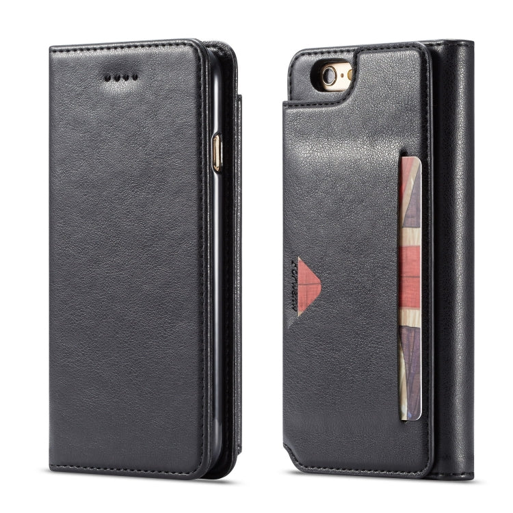 For iPhone 6s / 6 Forwenw Multi-card Series Horizontal Flip PU Leather Case with Holder & Card Slots & Wallet