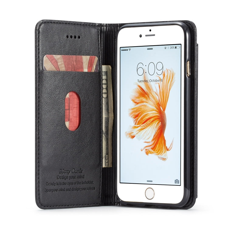 For iPhone 6s / 6 Forwenw Multi-card Series Horizontal Flip PU Leather Case with Holder & Card Slots & Wallet