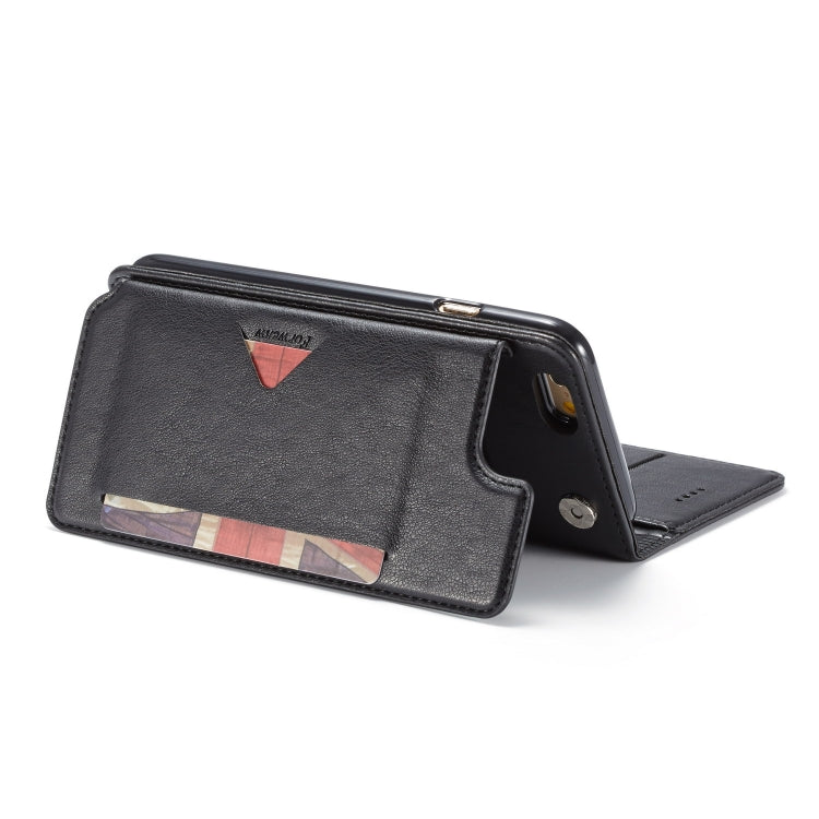 For iPhone 6s / 6 Forwenw Multi-card Series Horizontal Flip PU Leather Case with Holder & Card Slots & Wallet