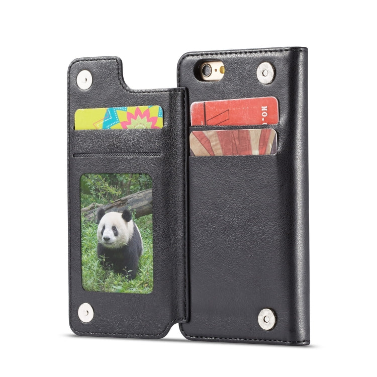 For iPhone 6s / 6 Forwenw Multi-card Series Horizontal Flip PU Leather Case with Holder & Card Slots & Wallet
