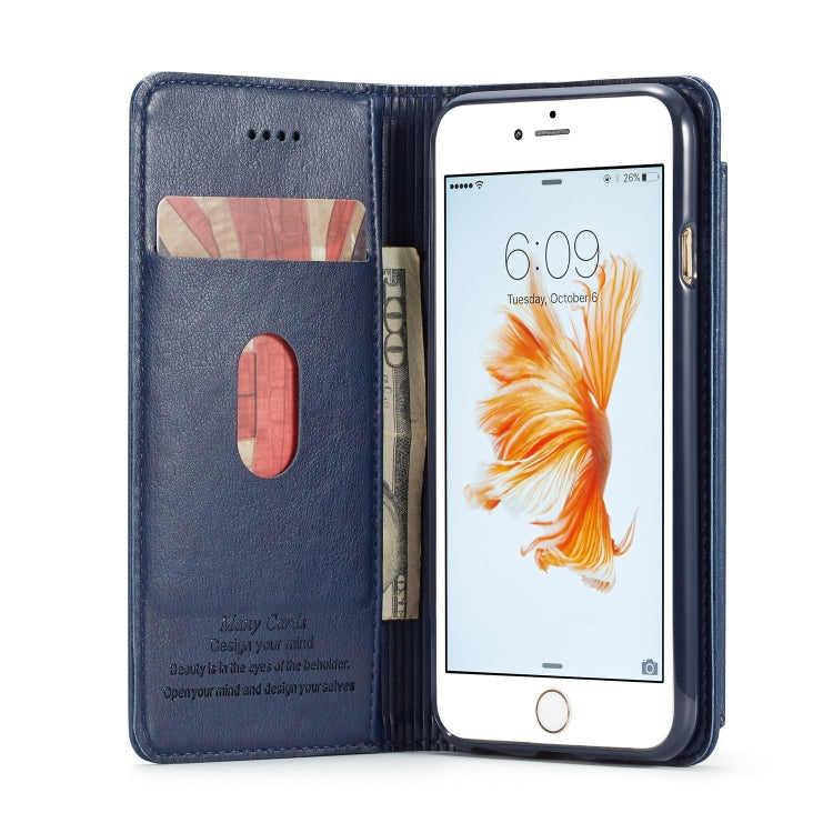 For iPhone 6s Plus / 6 Plus Forwenw Multi-card Series Horizontal Flip PU Leather Case with Holder & Card Slots & Wallet
