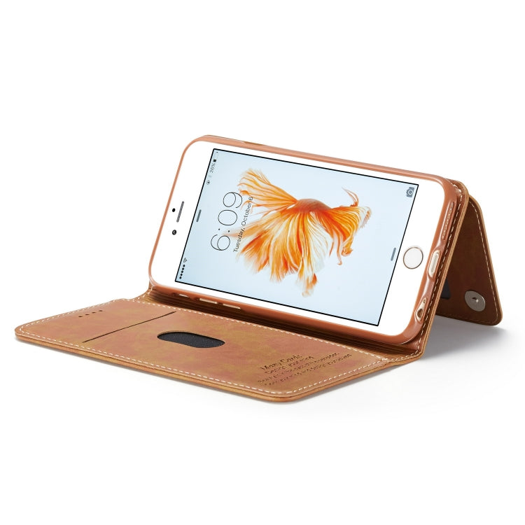 For iPhone 6s Plus / 6 Plus Forwenw Multi-card Series Horizontal Flip PU Leather Case with Holder & Card Slots & Wallet