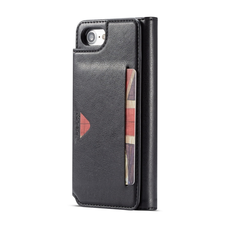 For iPhone SE 2022 / SE 2020 / 8 / 7 Forwenw Multi-card Series Horizontal Flip PU Leather Case with Holder & Card Slots & Wallet