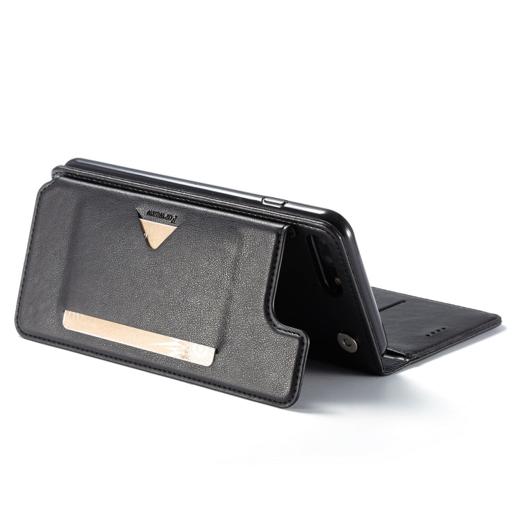 For iPhone 8 Plus / 7 Plus Forwenw Multi-card Series Horizontal Flip PU Leather Case with Holder & Card Slots & Wallet
