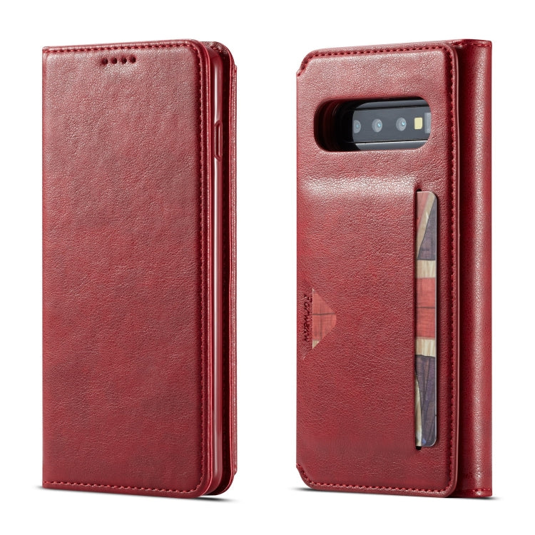 For Galaxy S10+ Forwenw Multi-card Series Horizontal Flip PU Leather Case with Holder & Card Slots & Wallet