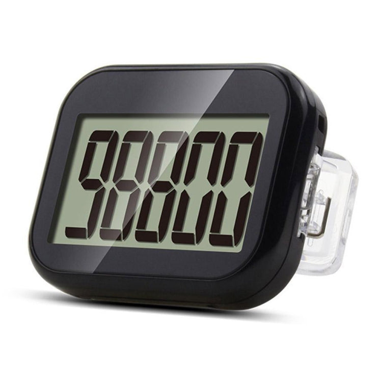 CR838 LCD Large Screen 3D Electronic Pedometer with Back Buckle