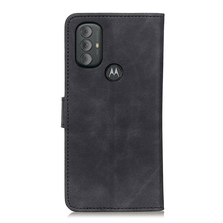For Motorola Moto G Power 2022 KHAZNEH Retro Texture Horizontal Flip Leather Phone Case
