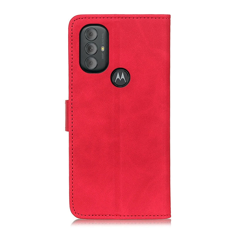 For Motorola Moto G Power 2022 KHAZNEH Retro Texture Horizontal Flip Leather Phone Case