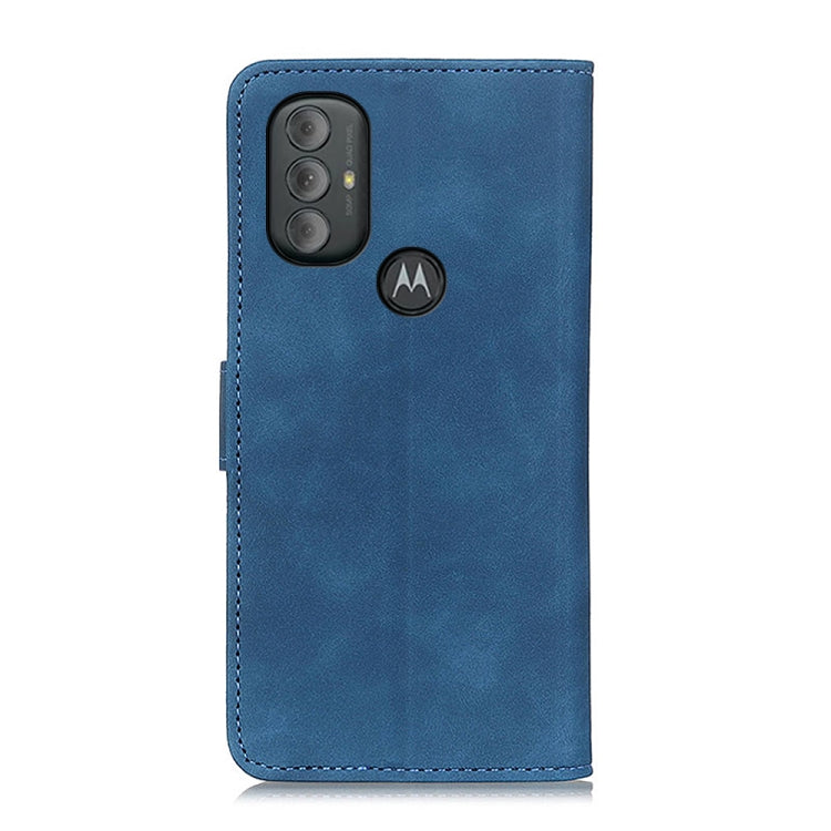 For Motorola Moto G Power 2022 KHAZNEH Retro Texture Horizontal Flip Leather Phone Case